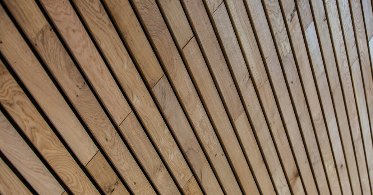 wood lining