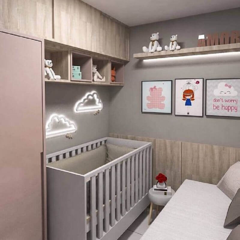 quarto de bebe pequeno
