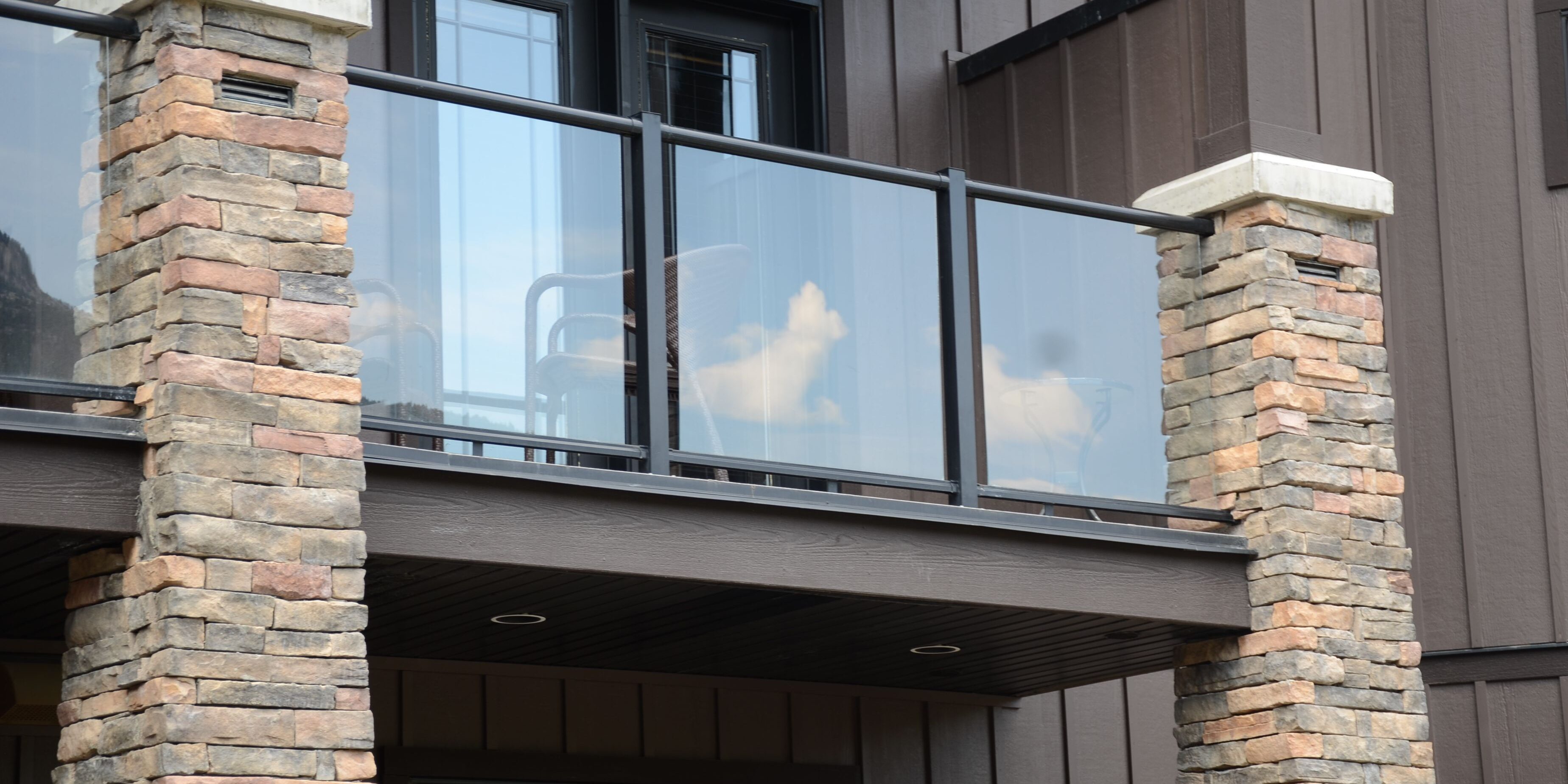 glass balcony