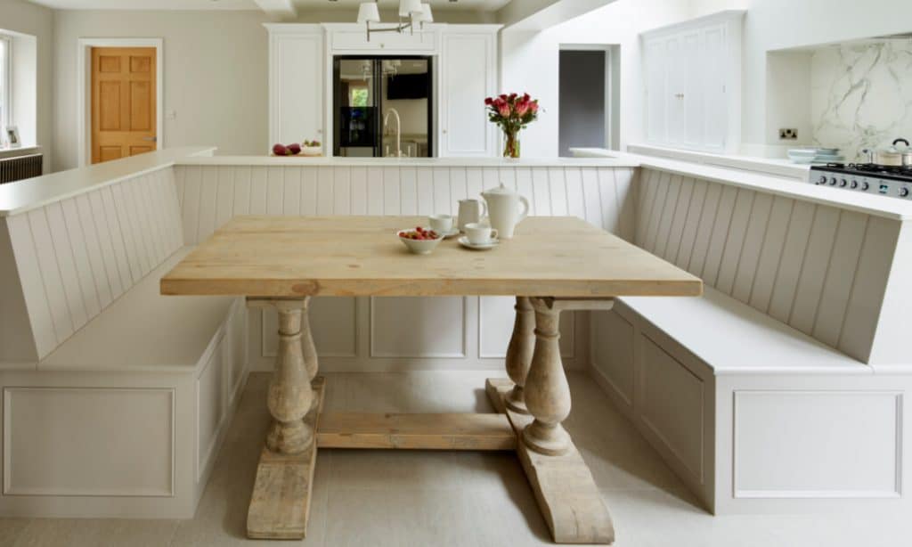 kitchen with bench