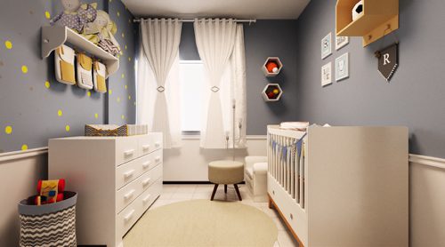quarto de bebe simples