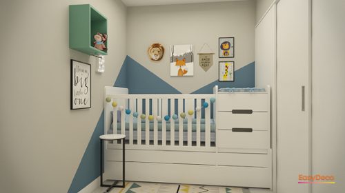quarto de bebe simples
