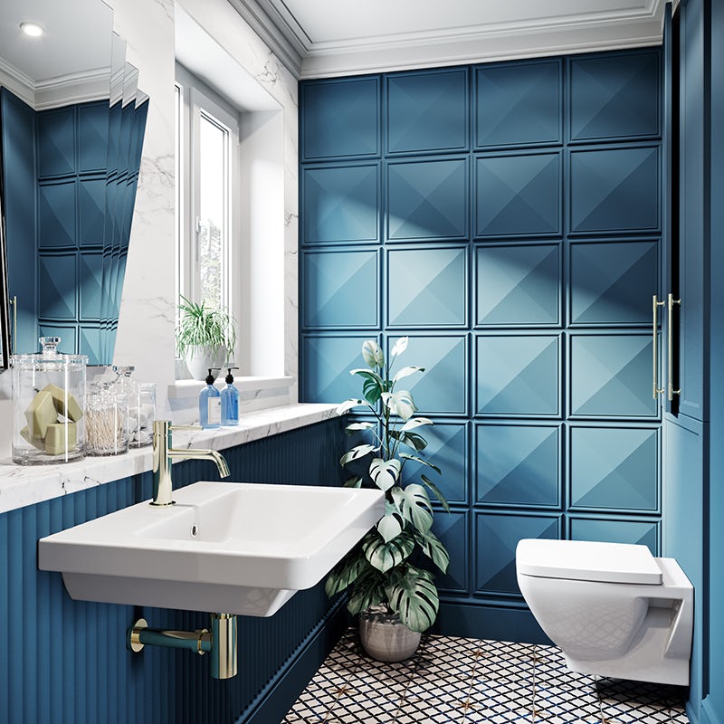 decoracao-de-banheiro-com-azul