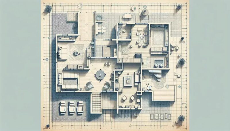 o que é layout projeto arquitetonico